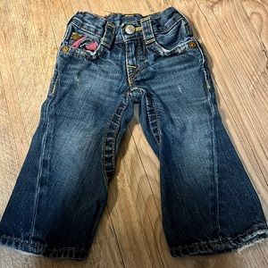 Hand Painted True Religion Jeans